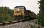 CSX C40-8Ws 7670 and 7618 haul autoracks